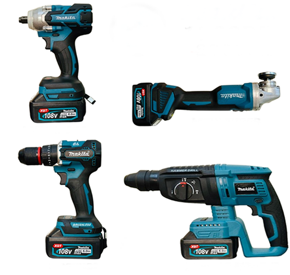 Kit MAKITA - 4 Pièces et Accessoires