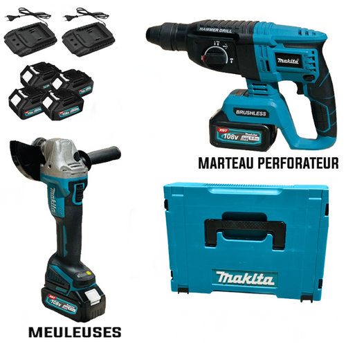 Kit MAKITA - 2 Pièces - Helty Et lamoun