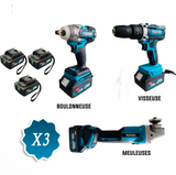 PACK MAKITA - 3 Pièces et Accessoires