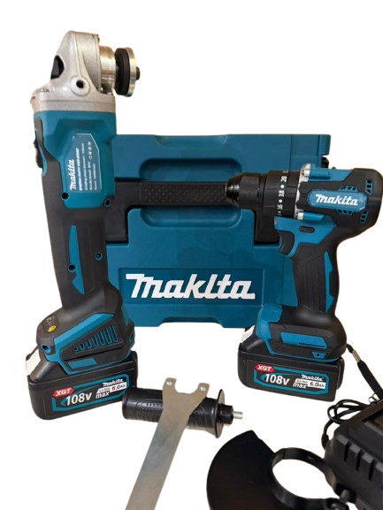 Kit MAKITA - 2 Pièces - Visseuse/Meuleuse