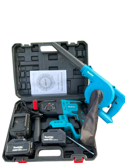 Kit MAKITA - 2 Pièces Souffleur Et Marteau perforateur
