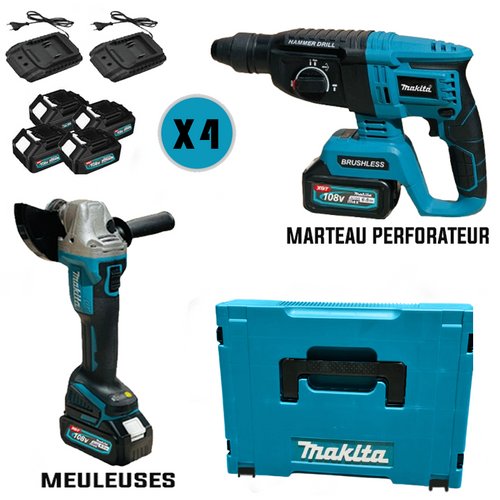Kit MAKITA - 2 Pièces - Helty Et lamoun