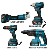 Kit MAKITA - 4 Pièces et Accessoires